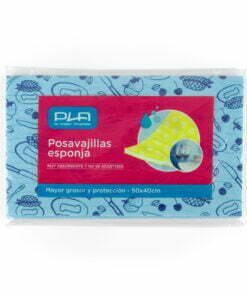 Lavetă buretată absorbantă 50 x 40 cm, albastră