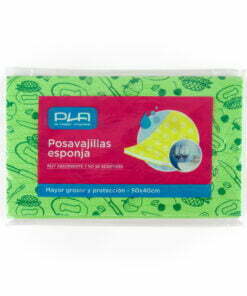 Lavetă buretată absorbantă 50 x 40 cm, verde