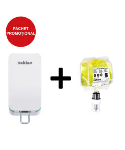 Pachet Premium Igienă: Dispenser Satino HYGINITY + Săpun Spumă Eco Spring Fresh 500mL