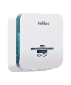 Dispenser Satino alb igienă feminină 3 în 1