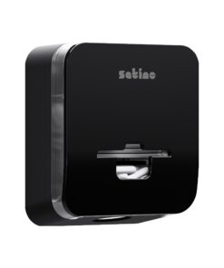 Dispenser Satino negru igienă feminină